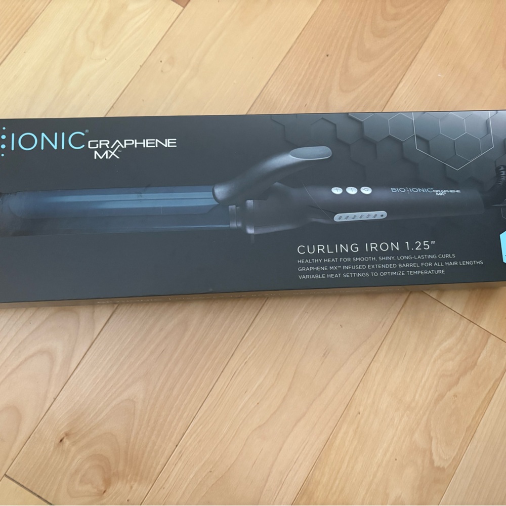 Bio:Ionic Graphene MX curling iron 1.25”